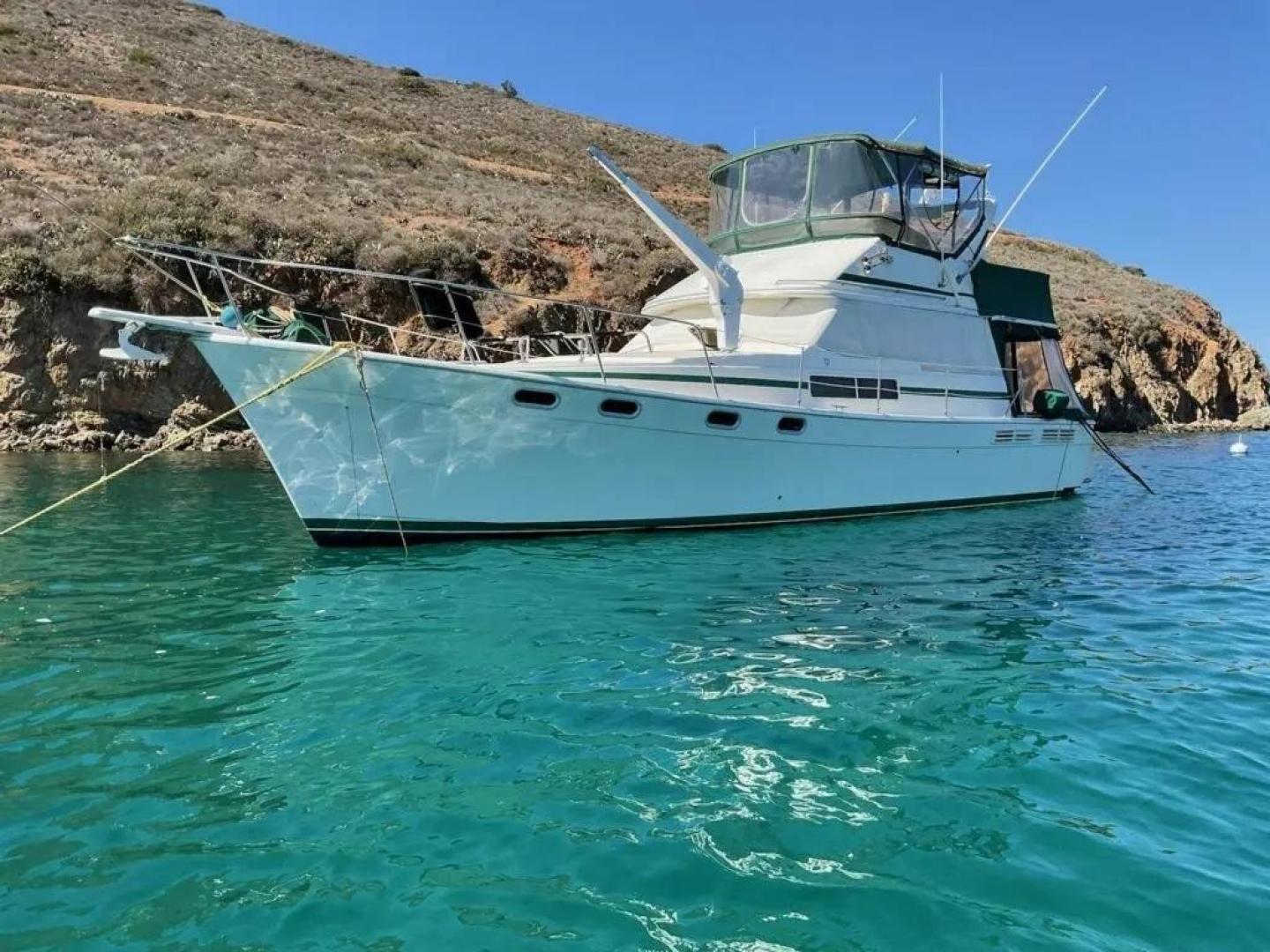 Bayliner Anchored