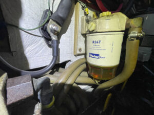 R24T Parker Racor Fuel Filter Engine Room