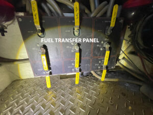 Fuel Transfer Panel Engine Room