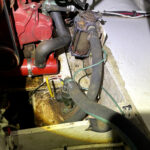 Seawater Coolant to Port Engine