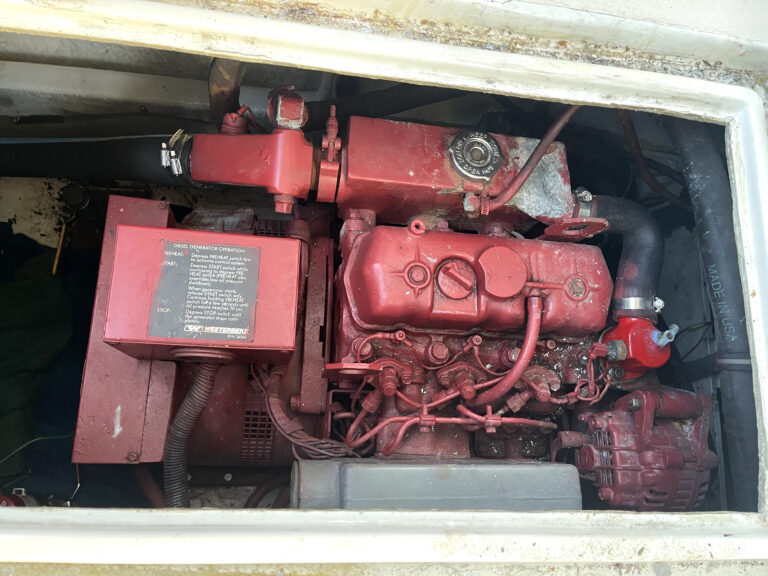 Hatch open to Generator