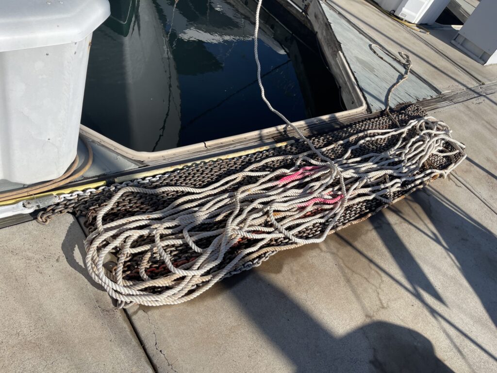 250 foot anchor chain & rode