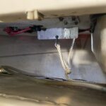 anchor rode attached to plate